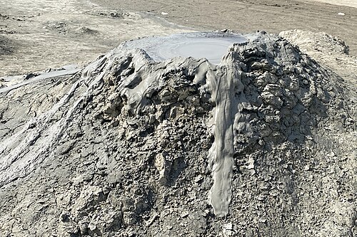 Mud volcanoes, Gobustan