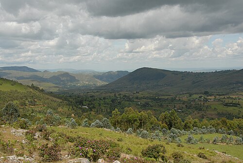 Highland landscape, Burundi