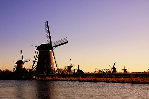 Kinderdijk windmills, South Holland