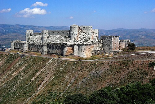 Krak des Chevaliers, western Syria